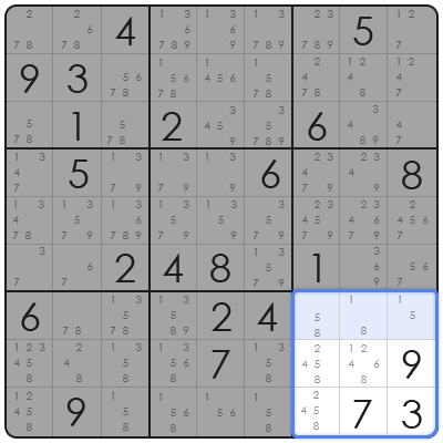 sudoku cheat sheet